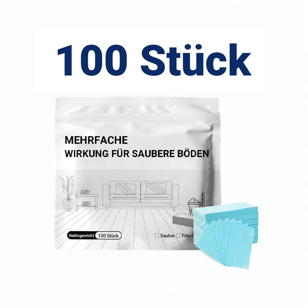 🧼🎁 IEY® 100 Stück Bodenreinigungstabletten – Antibakterieller Allzweckreiniger für Hartholz, Fliesen & Laminat