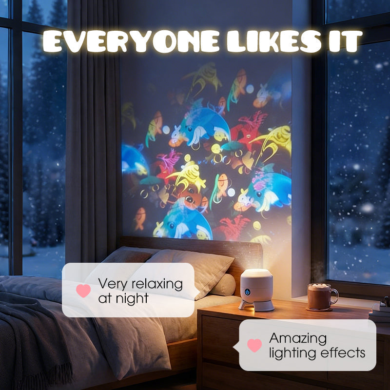 Lovyanocosh® Dynamischer LED-Projektor mit Rotation ✨