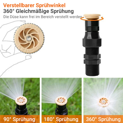 🏡 2 zum Preis von 1 ✨ 360° drehbarer automatischer Rasensprenger für Garten und Rasen