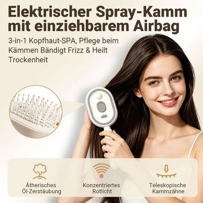 🔥Tagesangebot 60 % RABATT🔥Elektrischer Sprüh-Air-Cushion-Massagekamm