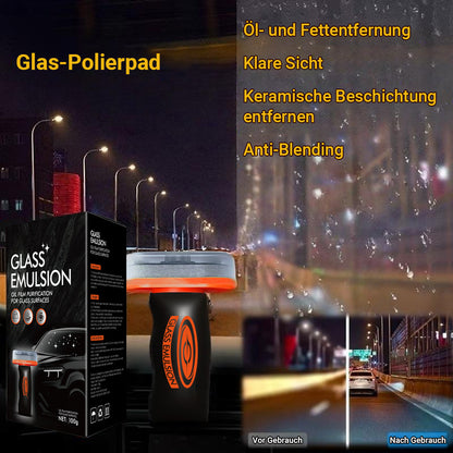 3-in-1 Glas-Reinigungspaste✨Entfernt Ölfilm & Fett, Anti-Blendschutz
