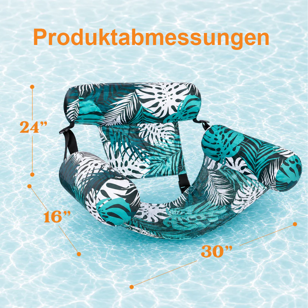 🔥Heißer Sale – 50% Rabatt💺🌴 Aufblasbarer Schwimmsessel – Ihr ultimatives Sommer-Must-Have 🌊