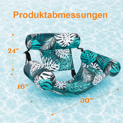 🔥Heißer Sale – 50% Rabatt💺🌴 Aufblasbarer Schwimmsessel – Ihr ultimatives Sommer-Must-Have 🌊