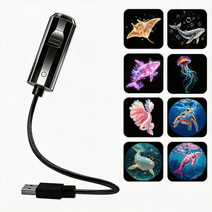 💡BVJ® Plug-and-Play HD Galaxy & Ozean Projektor-Nachtlicht🥳 50.000+ zufriedene Nutzer