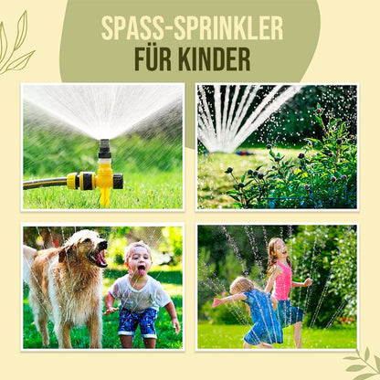 🏡 2 zum Preis von 1 ✨ 360° drehbarer automatischer Rasensprenger für Garten und Rasen
