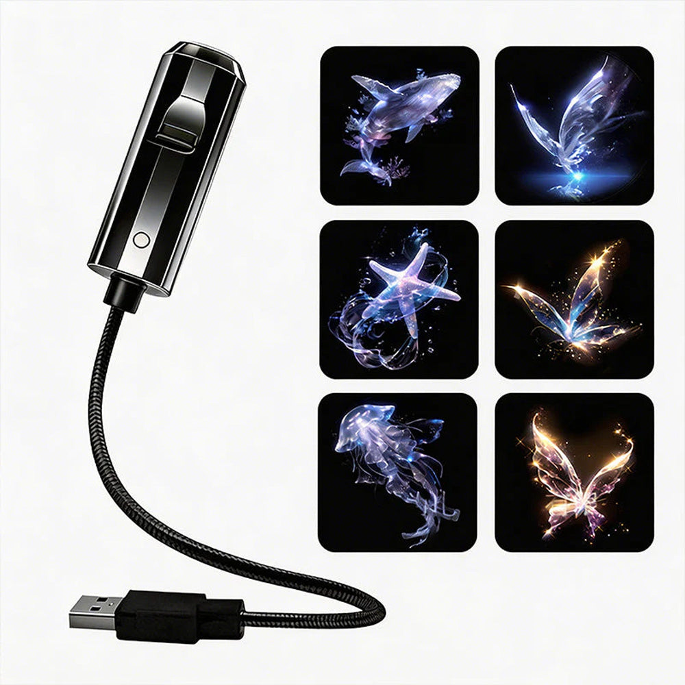 💡BVJ® Plug-and-Play HD Galaxy & Ozean Projektor-Nachtlicht🥳 50.000+ zufriedene Nutzer