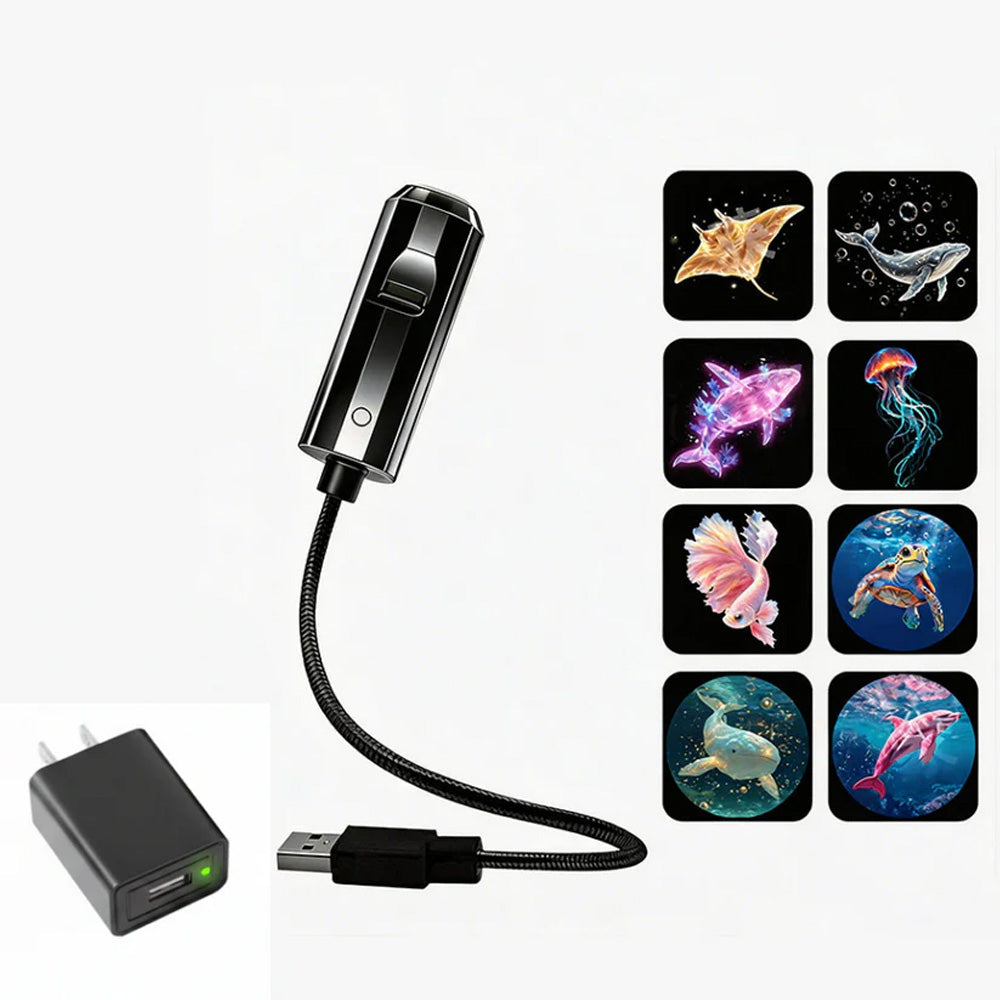 💡BVJ® Plug-and-Play HD Galaxy & Ozean Projektor-Nachtlicht🥳 50.000+ zufriedene Nutzer