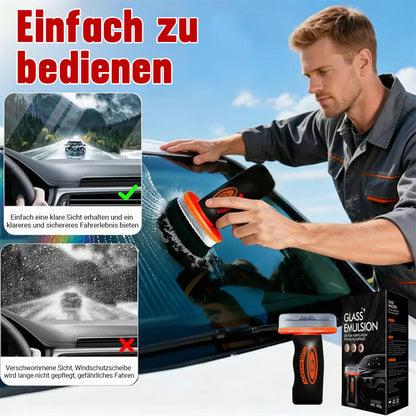 3-in-1 Glas-Reinigungspaste✨Entfernt Ölfilm & Fett, Anti-Blendschutz