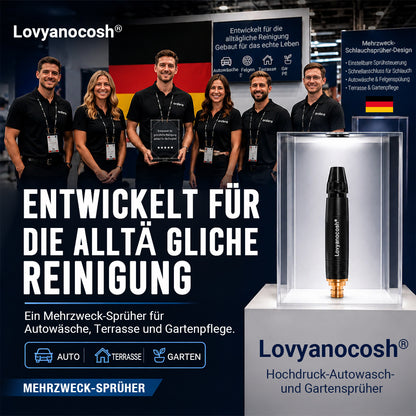 🚗 LETZTER TAG: 50% RABATT ✨ Lovyanocosh® Kraftvolle Hochdruck-Gartenspritze & Autowäsche für Zuhause 🔥