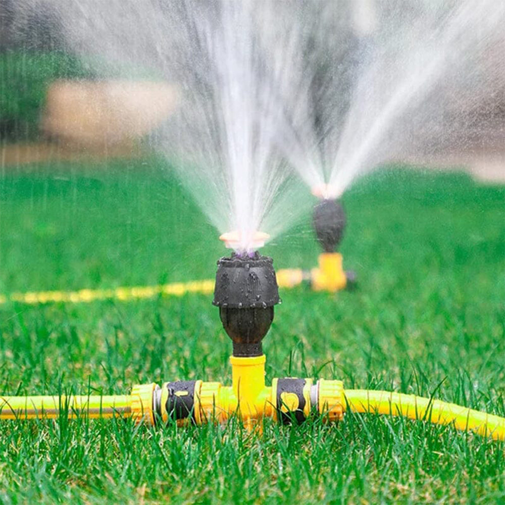 🏡 2 zum Preis von 1 ✨ 360° drehbarer automatischer Rasensprenger für Garten und Rasen