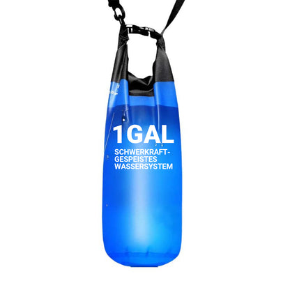 Tragbares Schwerkraft-Wasserfiltersystem – 3.79L/6L Outdoor-Wasserbeutel – Ideal für Camping, Wandern & Notfallvorsorge