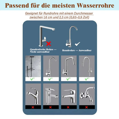 3-in-1 Küchen-Organizer für den Wasserhahn – Schwammhalter (passend für Scrub Daddy), Spülbürstenhalter & Seifenschale aus rostfreiem Edelstahl