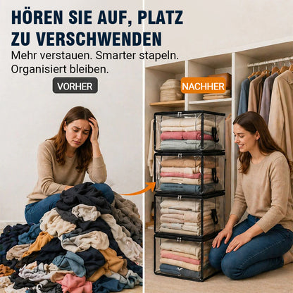 🎁 LETZTER TAG: 50% RABATT ✨ 📦Große, robuste und dicke durchsichtige Aufbewahrungstasche