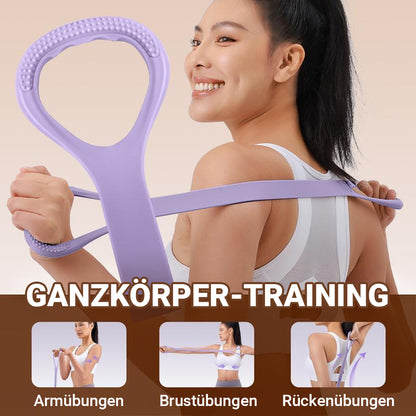 ✨Premium 8-Form Fitnessband aus Silikon