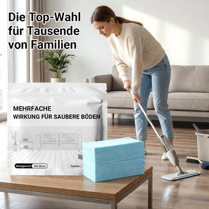 🧼🎁 IEY® 100 Stück Bodenreinigungstabletten – Antibakterieller Allzweckreiniger für Hartholz, Fliesen & Laminat