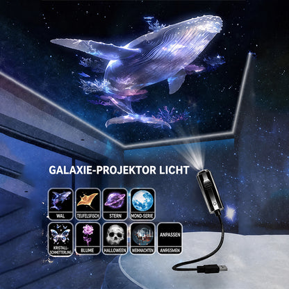 💡BVJ® Plug-and-Play HD Galaxy & Ozean Projektor-Nachtlicht🥳 50.000+ zufriedene Nutzer
