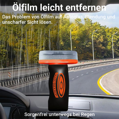 3-in-1 Glas-Reinigungspaste✨Entfernt Ölfilm & Fett, Anti-Blendschutz