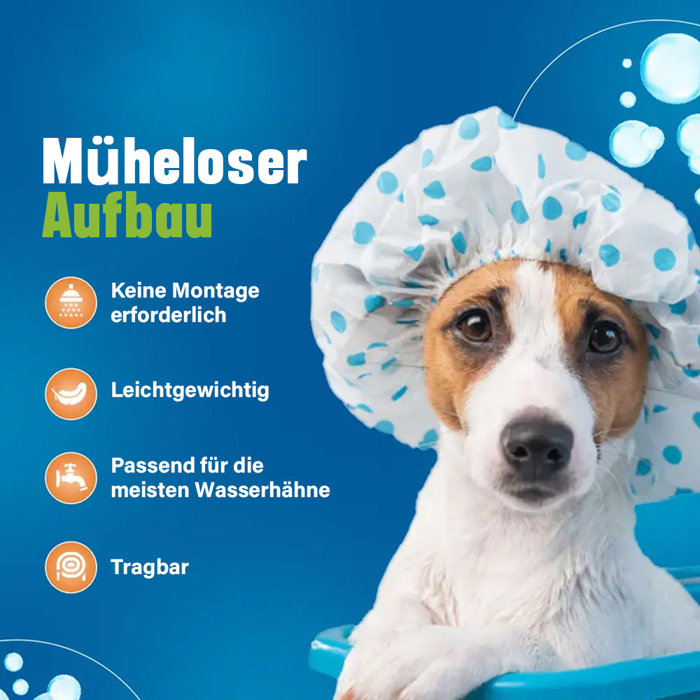 ✨Badewannen-Duschbrause ohne Montage – Ideal zum Haarewaschen, Babybad & zur Tierpflege