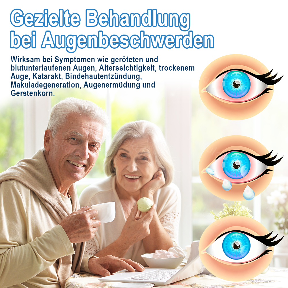 Rekulo® OptiMist Augenspray ✅ Für trockene Augen, verschwommene Sicht, Augenbelastung und Alterssichtigkeit up