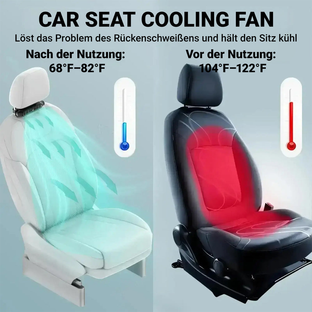 Lovyanocosh® Autositz-Ventilator – Dual-Turbo Hochleistungs-Kühlung ✨
