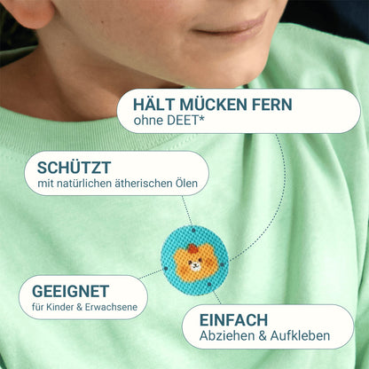 🔥HEIßER VERKAUF 🌟Mückenschutz-Cartoon-Sticker für Kinder & Erwachsene