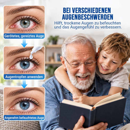 👨‍⚕️ DR.Fachmer® LensClarity Augentropfen✅Ideal bei trockenen Augen, verschwommener Sicht & Alterssichtigkeit 🍃