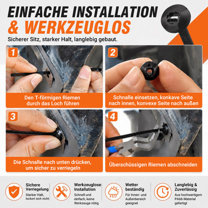 Räumungsverkauf mit 50 % Rabatt 🔥 Nylon Universal-Kabelbinder-Schnalle