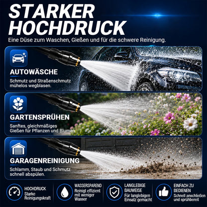 🚗 LETZTER TAG: 50% RABATT ✨ Lovyanocosh® Kraftvolle Hochdruck-Gartenspritze & Autowäsche für Zuhause 🔥
