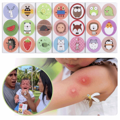 🔥HEIßER VERKAUF 🌟Mückenschutz-Cartoon-Sticker für Kinder & Erwachsene