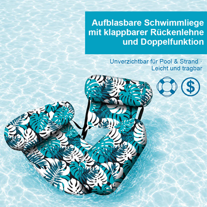 🔥Heißer Sale – 50% Rabatt💺🌴 Aufblasbarer Schwimmsessel – Ihr ultimatives Sommer-Must-Have 🌊