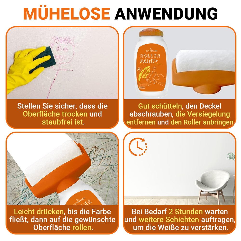 Lovyanocosh® Magischer Reparatur-Roller für Wandfarbe up