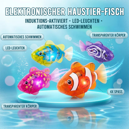 🏆Blitzverkauf⚡Schwimmfisch mit LED-Licht für die Badewanne