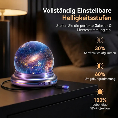 🔮 Nachtlicht-Projektor – intelligenter holografischer Sternenprojektor up