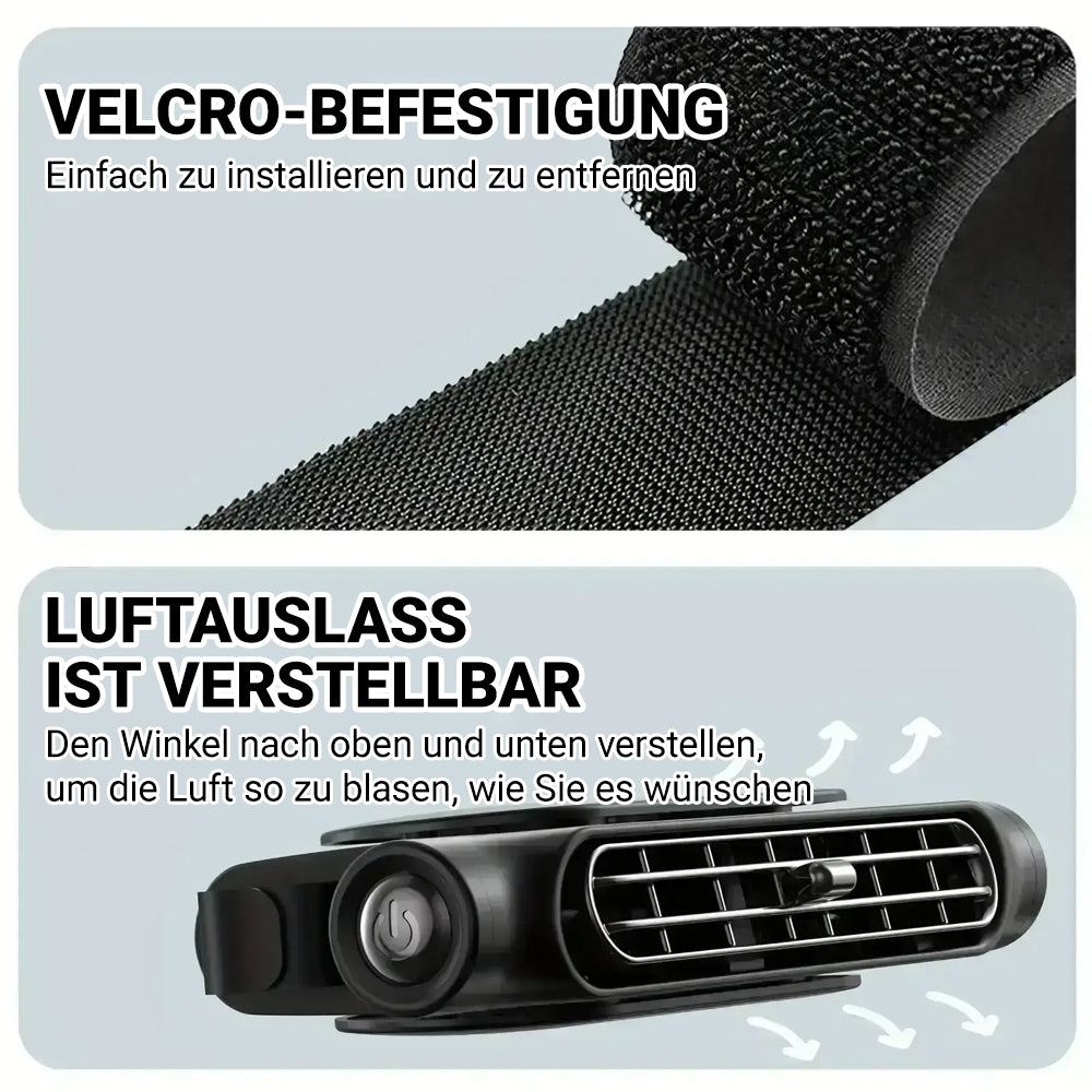 Lovyanocosh® Autositz-Ventilator – Dual-Turbo Hochleistungs-Kühlung ✨