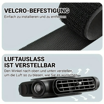 Lovyanocosh® Autositz-Ventilator – Dual-Turbo Hochleistungs-Kühlung ✨