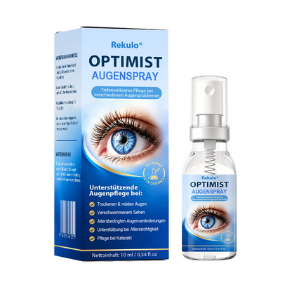 Rekulo® OptiMist Augenspray ✅ Für trockene Augen, verschwommene Sicht, Augenbelastung und Alterssichtigkeit up