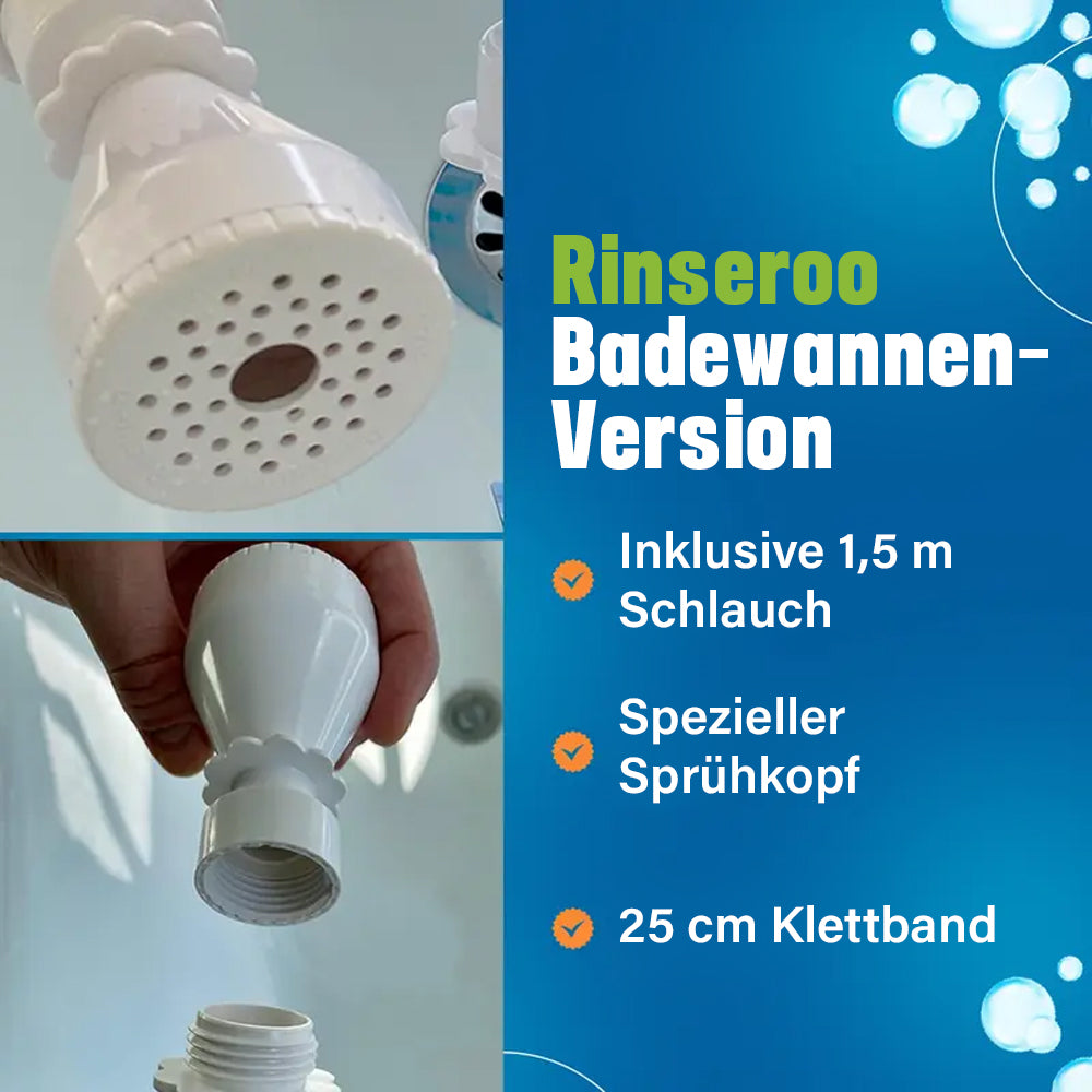 ✨Badewannen-Duschbrause ohne Montage – Ideal zum Haarewaschen, Babybad & zur Tierpflege