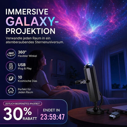 💡BVJ® Plug-and-Play HD Galaxy & Ozean Projektor-Nachtlicht🥳 50.000+ zufriedene Nutzer