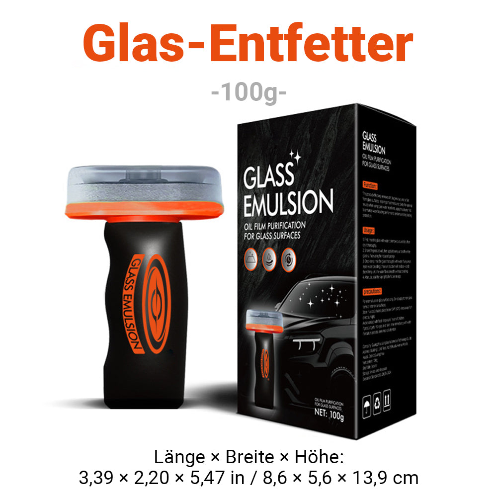 3-in-1 Glas-Reinigungspaste✨Entfernt Ölfilm & Fett, Anti-Blendschutz