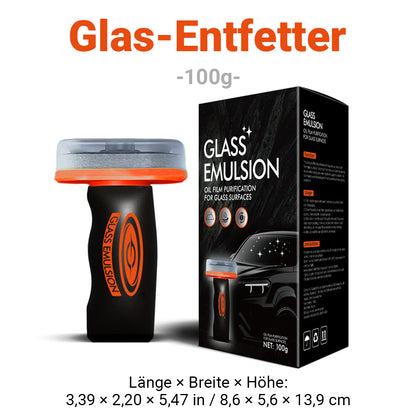 3-in-1 Glas-Reinigungspaste✨Entfernt Ölfilm & Fett, Anti-Blendschutz
