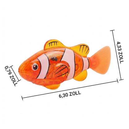 🏆Blitzverkauf⚡Schwimmfisch mit LED-Licht für die Badewanne