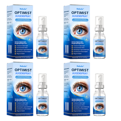 Rekulo® OptiMist Augenspray ✅ Für trockene Augen, verschwommene Sicht, Augenbelastung und Alterssichtigkeit up