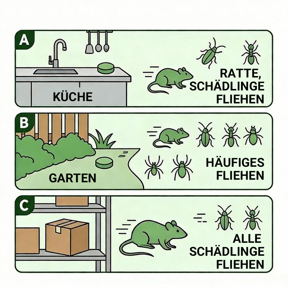 LETZTER TAG: 50% RABATT ✨ 12er-Pack beliebte natürliche Nagetier-Abwehrkugeln, natürliche Schädlingsabwehr 🎁