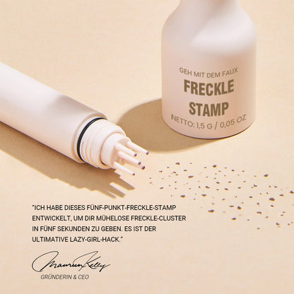 Rolimey® 5-Prong Sommersprossen-Stempel✨Natürlicher Sunkissed-Look in Sekunden