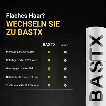 BASTX Hair Texture Powder ✨ Sofortiges Volumen & Textur | Federleichtes, mattes Finish | Einfach & Effektiv