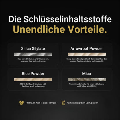 BASTX Hair Texture Powder ✨ Sofortiges Volumen & Textur | Federleichtes, mattes Finish | Einfach & Effektiv