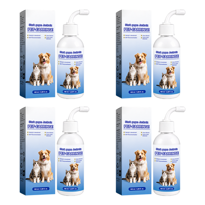 👩‍⚕️ Celsiora® Ohrenreinigungslösung für Haustiere ✅Bekämpft Ohrgeruch, hartnäckige Ohrenschmalzablagerungen, Hefebildung & lästiges Kratzen
