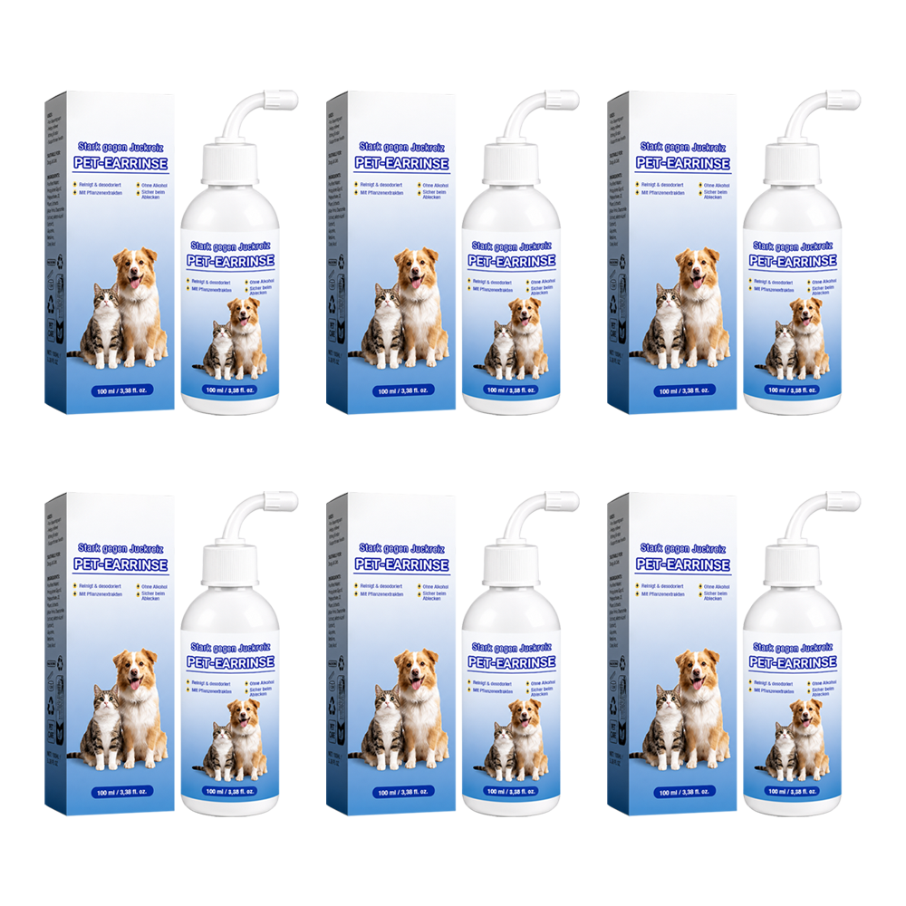 6 Flaschen – Langfristige Ohrenpflege 🌟