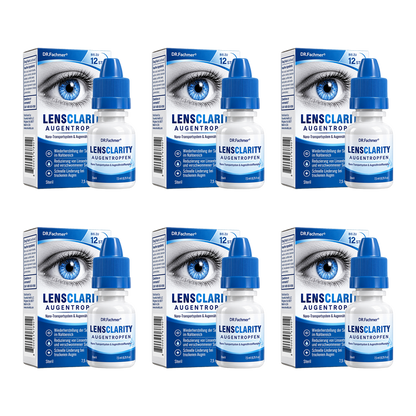 👨‍⚕️ DR.Fachmer® LensClarity Augentropfen✅Ideal bei trockenen Augen, verschwommener Sicht & Alterssichtigkeit 🍃