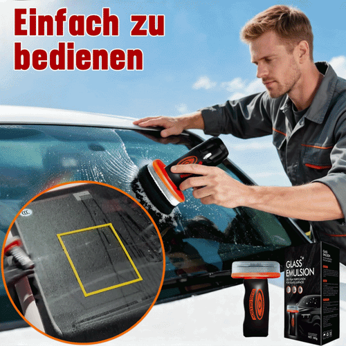 3-in-1 Glas-Reinigungspaste✨Entfernt Ölfilm & Fett, Anti-Blendschutz